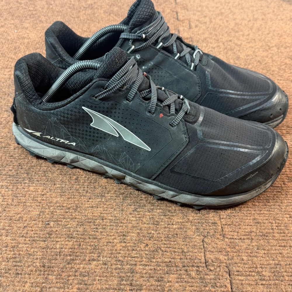 Altra B+ Superior 4 Mens Trail Running Shoes Black Gray Size 11.5 ALM1953G000